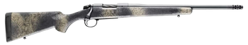 Bergara Rifles B14LM5113 B-14 Wilderness Ridge 7mm PRC 3+1 22" Threaded, Sniper Gray Cerakote Barrel/Rec, SoftTouch Woodland Camo Synthetic Stock, Omni Muzzle Brake                                    