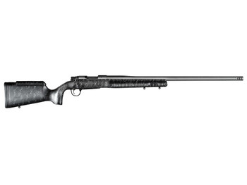 Christensen Arms 8010200500 Mesa Long Range 28 Nosler 3+1 26" Threaded Barrel, Tungsten Gray Cerakote, Black with Gray Webbing Stock