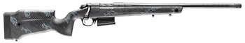 Bergara Rifles B14SM759CF B-14 Crest 6.5 PRC 3+1 20" Sniper Gray Cerakote #5 Contour Threaded Barrel, Sniper Gray Cerakote Steel Receiver, Black & Gray Sponge Fixed Carbon Fiber Stock                 