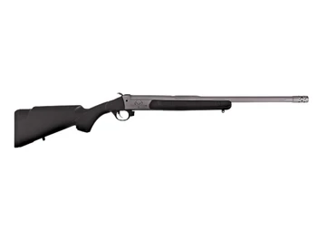 Traditions CR361130T Outfitter G3 360 Buckhammer 22" Tungsten Cerakote Chrome Lined Steel/ Target Crown Barrel, Tungsten Cerakote Drilled & Tapped Receiver, Adj Cheek Piece & LOP Black Synthetic Stock
