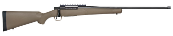 Mossberg 28170 Patriot Predator 7mm PRC 3+1 24" Matte Blued Threaded Barrel, Matte Blued Picatinny Rail Stainless Steel Receiver, Fixed Flat Dark Earth Synthetic Stock, Right Hand                     