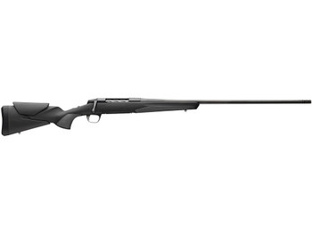 Browning 036003298 X-Bolt 2 Hunter Full Size 7mm PRC 3+1 24" Matte Black Threaded Sporter Barrel, Matte Black Drilled & Tapped Steel Receiver, Black Adjustable Vari-Tech w/Grip Module Synthetic Stock