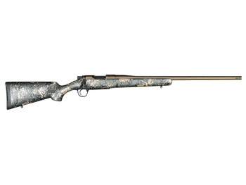 Christensen Arms 8010108300 Mesa FFT 308 Win 4+1 20" Threaded Barrel, Burnt Bronze Cerakote, Green with Black/Tan Webbing Stock