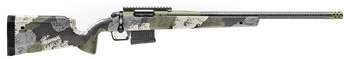 Springfield Armory BAW92265CMCFG 2020 WayPoint  6.5 Creedmoor 5+1 22" CF Evergreen Camo Hybrid Profile w/M-LOK Stock Mil-Spec Green Cerakote Right Hand                                                 