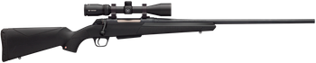 Winchester Guns 535705212 XPR Scope Combo 243 Win 3+1 Cap 22" Blued Perma-Cote Rec/Barrel Matte Black Stock Right Hand with MOA Trigger System (Full Size) Includes Vortex Crossfire II 3-9x40mm Scope  