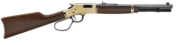Henry H006MR41 Big Boy Carbine Full Size 41 Rem Mag 7+1 16.50" Blued Octagon Barrel, Brass Polished Brass Receiver, American Walnut Wood Stock Right Hand                                               
