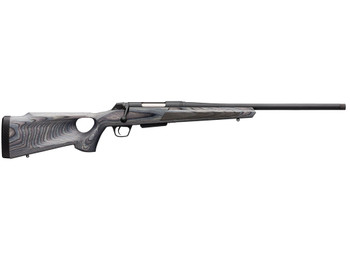 Winchester Guns 535727212 XPR Thumbhole Varmint SR 243 Win 3+1 Cap 24" TB Blued Perma-Cote Rec Matte Black Laminate Fixed Thumbhole Stock Right Hand with MOA Trigger System (Full Size) No Sights