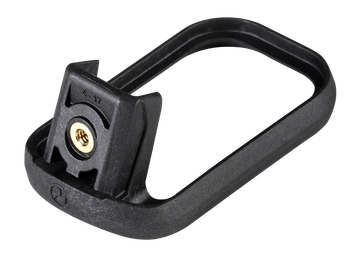 Magpul MAG932-BLK GL Enhanced Mag Well  Compatible w/Gen4 Glock 17/22/31/34/35/37 Black Polymer                                                                                                         