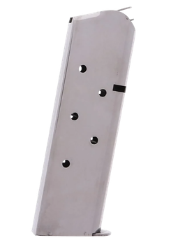 Kimber Mfg.,inc 1000156A   7rd 45 ACP Fits 1911 Silver Steel                                                                                                                                            