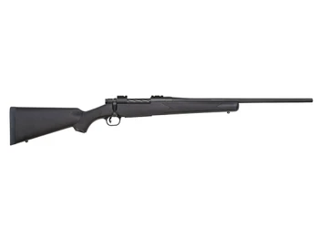 Mossberg 27884 Patriot Full Size 270 Win 5+1 22" Matte Blued Fluted Barrel, Drilled & Tapped Matte Blued Stainless Steel Receiver, Fixed Synthetic Stock, Right Hand