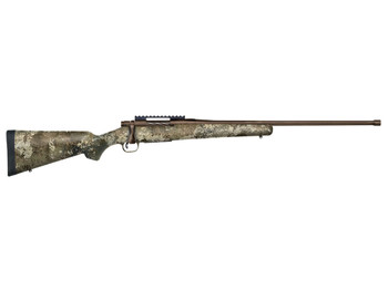 Mossberg 28091 Patriot Predator 6.5 PRC 4+1 24" Patriot Brown Cerakote 4.49" Fluted Barrel Patriot Brown Cerakote Steel TrueTimber Strata Right Hand