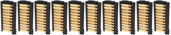 Kel-Tec PR5750010 PR-5.7 Stripper Clip 10rd Black Polymer 10 Pack                                                                                                                                       