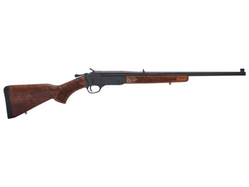 Henry H015Y243 Single Shot Youth 243 Win 1rd 22" Blued Steel Barrel, Blued Steel Receiver, American Walnut Stock, Right Hand