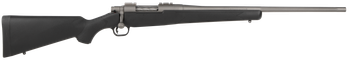 Mossberg 28008 Patriot  6.5 Creedmoor 5+1 22" Fluted Barrel w/Recessed Match Crown,  Cerakote Stainless Steel, Spiral-Fluted Bolt, Synthetic Stock, Drop Box Magazine, Adjustable LBA Trigger           