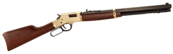 Henry H006M327 Big Boy Classic Full Size 327 Federal Mag 10+1 20" Blued Octagon Barrel, Polished Brass Receiver, American Walnut Stock Right Hand                                                       