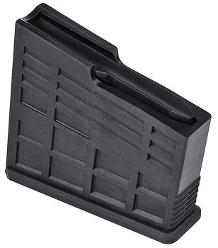 Barrett 18897 MRAD Replacement Magazine 5rd 416 Barrett Black Polymer                                                                                                                                   