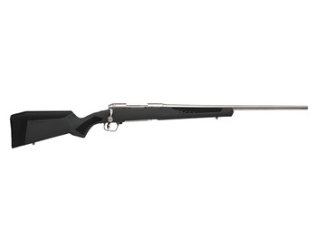 Savage Arms 57077 110 Storm Full Size 6.5 Creedmoor 4+1 22" Matte Button-Rifled Barrel, Matte Drilled & Tapped Stainless Steel Receiver, AccuStock Matte Gray Synthetic Stock, Right Hand
