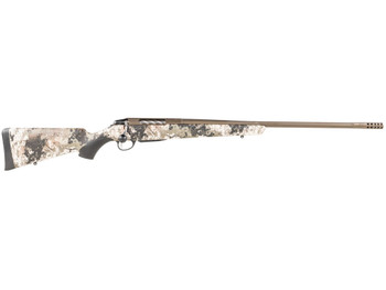 Tikka JRTXVW382 T3x Lite 6.5 Creedmoor 3+1 24.30" Fluted/Threaded, Midnight Bronze Cerakote Barrel/Rec, Veil Wideland Synthetic Stock, Interchangeable Grip, Muzzle Brake