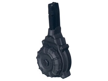 ProMag DRMA32 Standard 50rd Drum 9mm Luger Fits Sig P365/P365XL Black DuPont Zytel Polymer
