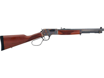 Henry H012GRCC Big Boy Carbine Side Gate Full Size 44 Mag 7+1 16.50" Blued Octagon Barrel, Color Case Hardened Steel Receiver, American Walnut Wood Stock Right Hand