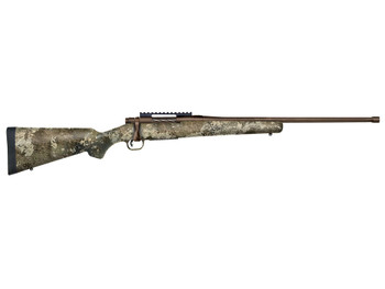 Mossberg 28044 Patriot Predator 243 Win 5+1 22" Patriot Brown Cerakote 4.49" Fluted Barrel Patriot Brown Cerakote Steel TrueTimber Strata Right Hand