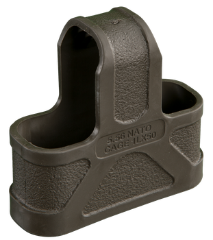 Magpul MAG001-ODG Original Magpul  Made of Rubber w/ OD Green Finish for 5.56x45mm NATO Mags/ 3 Per Pack                                                                                                
