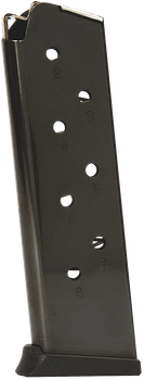 Magnum Research MAG1911458 1911  Black Detachable 8rd 45 ACP for Magnum Research 1911 C/GR/G                                                                                                            