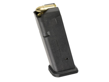Magpul MAG546BLK PMAG GL9 17rd 9mm Luger Compatible w/Glock 17/19/26/34/45 Black Polymer