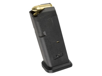 Magpul MAG907BLK PMAG GL9 10rd 9mm Luger Compatible w/Glock 19 Black Polymer