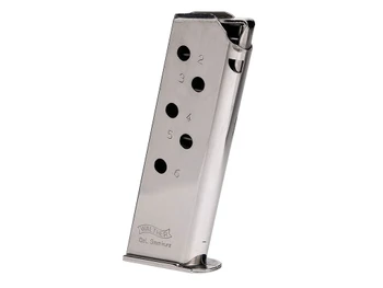 Walther Arms 2246009 PPK 6rd 380 ACP Stainless Steel