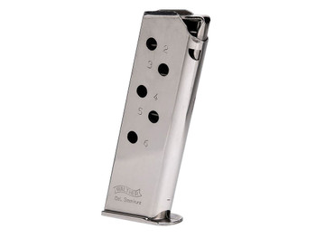 Walther Arms 2246009 PPK 6rd 380 ACP Stainless Steel