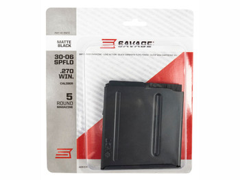 Savage Arms 55272 Savage 5rd 270 Win/30-06 Springfield Fits Axis II Precision Matte Black Steel