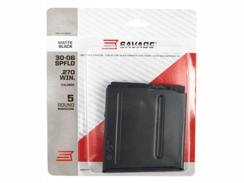 Savage Arms 55272 Savage 5rd 270 Win/30-06 Springfield Fits Axis II Precision Matte Black Steel
