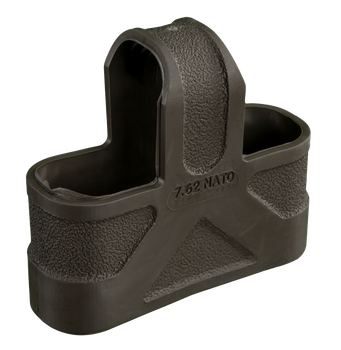 Magpul MAG002-ODG Original Magpul  Made of Rubber w/ OD Green Finish for 7.62x51mm NATO Mags/ 3 Per Pack                                                                                                