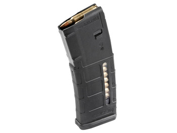 Magpul MAG570BLK PMAG GEN M2 MOE 30rd Detachable w/Capacity Window 223 Rem/5.56x45mm NATO Fits AR-15/M16/M4 Black Polymer