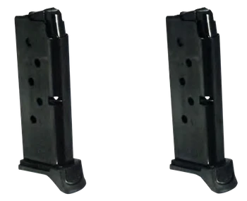 Ruger 90644 LCP II Value Pack 6rd 380 ACP Fits Ruger LCP/LCP II Blued Steel 2 Per Pack                                                                                                                  