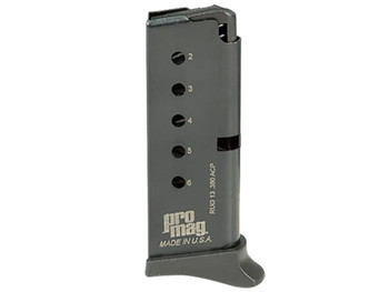 ProMag RUG13 Ruger LCP 6rd 380 ACP Blued Steel
