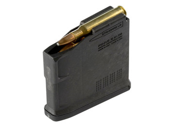 Magpul MAG671BLK PMAG 5rd AICS 270 Win/30-06 Springfield/25-06 Rem/280 Rem/8mm-06 Ackley Improved Fits Bolt Action Rifles/Long Action Black Polymer