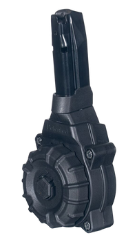 ProMag DRMA33 Standard  30rd Drum 9mm Luger Fits Sig P365/P365XL Black DuPont Zytel Polymer                                                                                                             