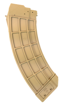 US Palm MA693A Standard  30rd 7.62x39mm Fits AK-47 Flat Dark Earth Polymer w/Stainless Steel Latch                                                                                                      