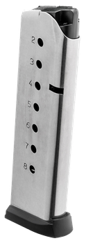 Springfield Armory PI6074 1911  8rd 45 ACP Stainless Steel                                                                                                                                              