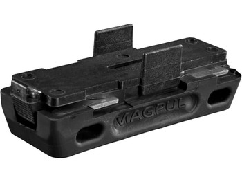 Magpul MAG024-BLK L-Plate Made of Stainless Steel w/ Overmolded Santoprene Rubber & Black Finish for 5.56x45mm NATO USGI 30-Round Aluminum Magazines/ 3 Per Pack