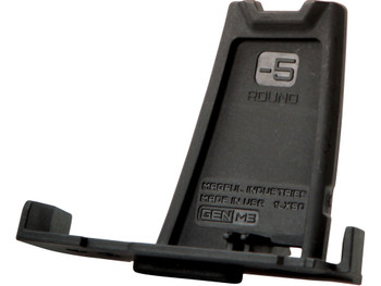 Magpul MAG562-BLK PMAG Minus Limiter 7.62x51mm NATO 5 Compatible w/ PMAG LR/SR GEN M3 Mags Black Polymer/3 Per Pack