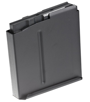 Ruger 90683 Precision  5rd Single Stack 338 Lapua Mag Fits Ruger Precision Black Metal                                                                                                                  