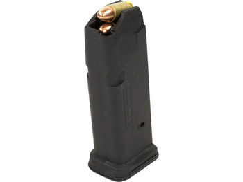 Magpul MAG550BLK PMAG GL9 15rd 9mm Luger Compatible w/Glock 19 Black Polymer