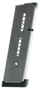 Wilson Combat 47D 1911  .350" 8rd Detachable w/ Standard Floor Plate 45 ACP Stainless Steel                                                                                                             