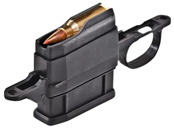 Howa ATIK5R65CR Detachable Mag Drop In Kit Black 5rd 6.5 Creedmoor for Howa 1500                                                                                                                        