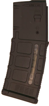 Magpul MAG556BLK PMAG GEN M3 30rd Detachable w/Capacity Window 223 Rem/5.56x45mm NATO Fits AR-15/M16/M4 Black Polymer                                                                                   
