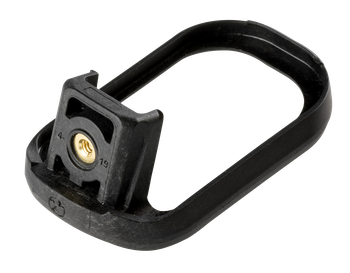 Magpul MAG950-BLK GL Enhanced Mag Well  Compatible w/Gen4 Glock 19/23/32/38 Black Polymer                                                                                                               