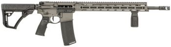 Daniel Defense 0212810739047 DDM4 V7 Pro 5.56x45mm NATO 18" 30+1, Cobalt Rec, Black OEM Overmolded Stock & Grip, Geissele Trigger                                                                       